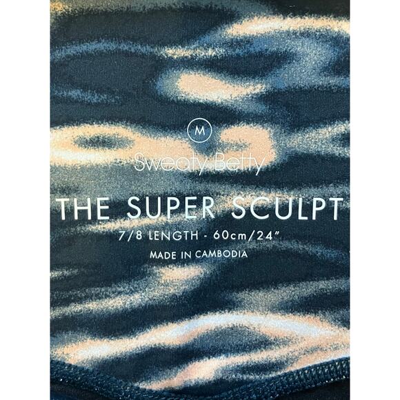 Sweaty Betty The Super Sculpt Leggings 7/8 Length Medium - Picture 4 of 5